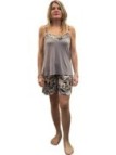 Lormar Pigiama donna in viscosa spalla stretta art. 651780