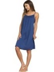 Bisbigli Camicia da notte in puro cotone con inserto in sangallo spalla stretta art. 771452