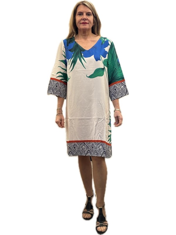 Bisbigli Abito mare in georgette di viscosa art. 702039