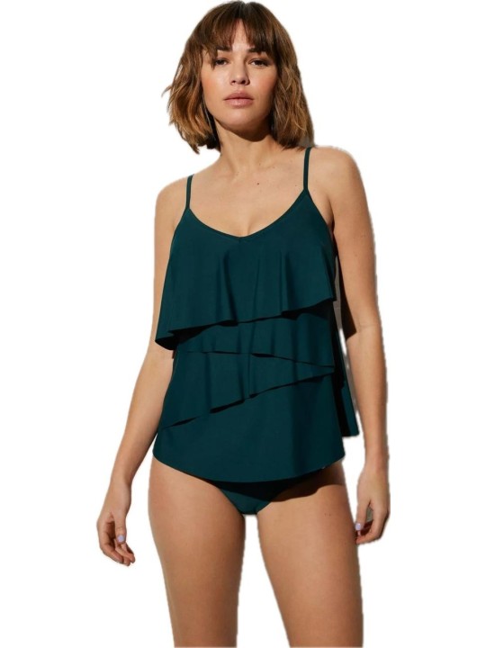 Ysabel Mora Tankini coppe sfoderabili slip medio art. 82730