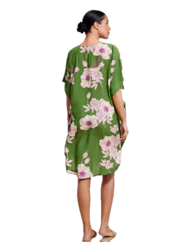 David Poncho collo tondo in fresca viscosa art. DA24009
