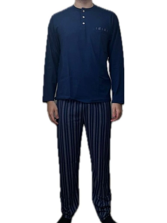 Bip Bip Pigiama uomo in puro cotone made in Italy art. 3543