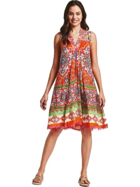 David Abito mare in fresco georgette di modal con pizzo applicato art. DB24-070