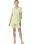 Bisbigli Pigiama donna in fresco modal inserto in pizzo art. 103612