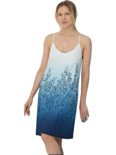 Bisbigli Camicia da notte in viscosa elasticizzata senza maniche art. 102969