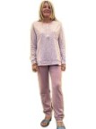 Infiore Pigiama donna in cotone caldo a pois art. ALL652036