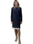 Bisbigli Camicia da notte in modal elasticizzato con inserto in pizzo art. 203625