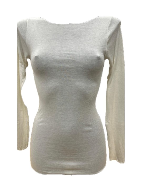 Ragno Maglia donna manica luna in modal cachemire art. DC18AB