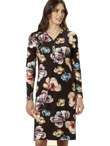 Bisbigli Camicia da notte in morbida viscosa elasticizzata art. 202059
