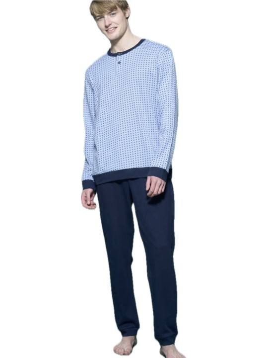 Ragno Pigiama uomo in caldo cotone art. U839N1