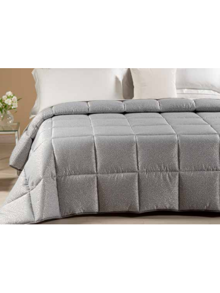 Caleffi Trapunta matrimoniale in reso di cotone jacquard art. Perlee