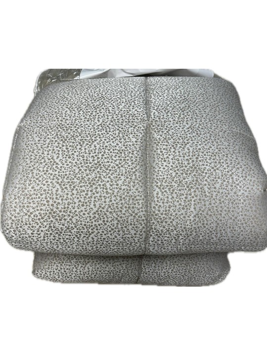 Caleffi Trapunta matrimoniale in reso di cotone jacquard art. Perlee