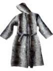 Carrara Accappatoio unisex in spugna velur di puro cotone art. Bridge