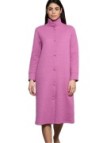 Ragno Vestaglia donna abbottonata in cotone felpato punto milano art. DO81NG