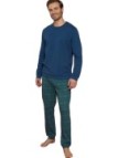 Ragno Pigiama uomo in caldo cotone pantalone scozzese art. U840N1