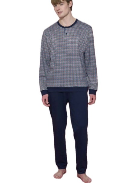Ragno Pigiama uomo in caldo cotone art. U842NU