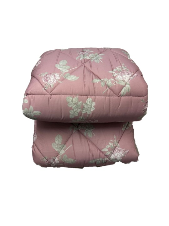 Bellora Trapunta invernale matrimoniale in percalle di puro cotone made in Italy art. Garden Roses