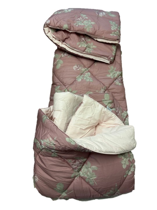 Bellora Trapunta invernale matrimoniale in percalle di puro cotone made in Italy art. Garden Roses