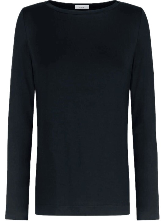 Ragno Maglia donna in eco viscosa collo a barchetta comoda vestibilità art. DL81AB