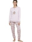 Ragno Pigiama donna in puro cotone caldo art. DN95N1