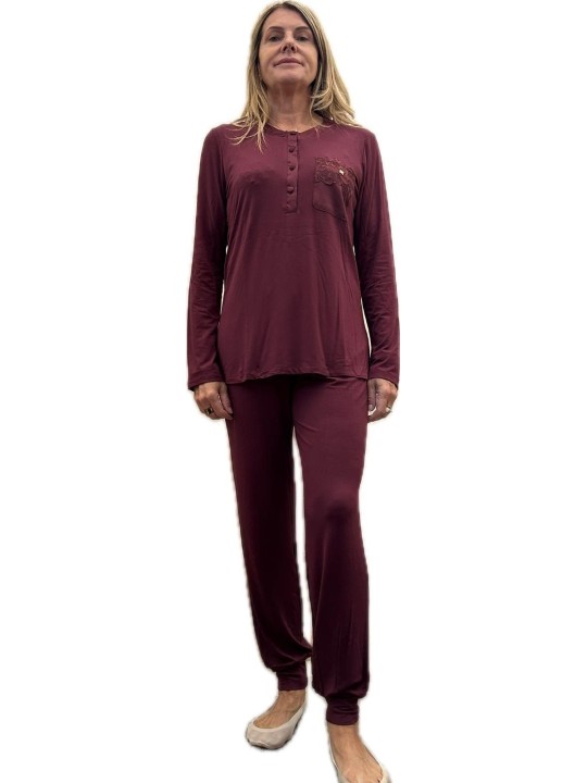 Lormar Pigiama donna in viscosa elasticizzata art. SAT650798