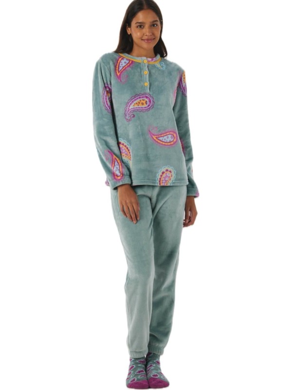 Brilliamo Pigiama donna in caldo coral art. 888694