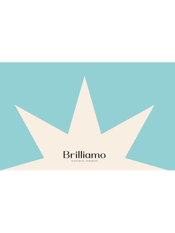 Brilliamo Camicia da notte in puro cotone caldo art. 892085