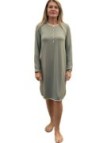 Andra Camicia da notte in morbido bambù elasticizzato art. 9649