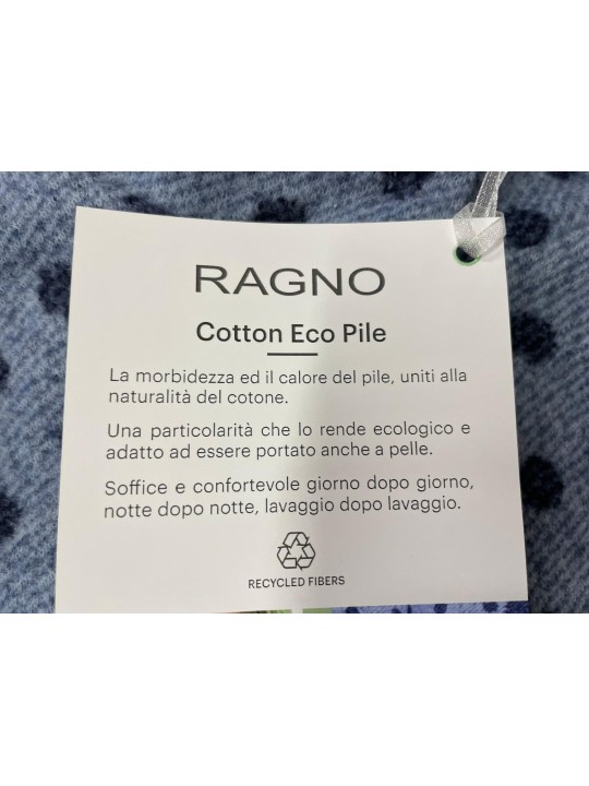 Ragno Vestaglia uomo in cotone felpato punto milano scozzese art. U871NU