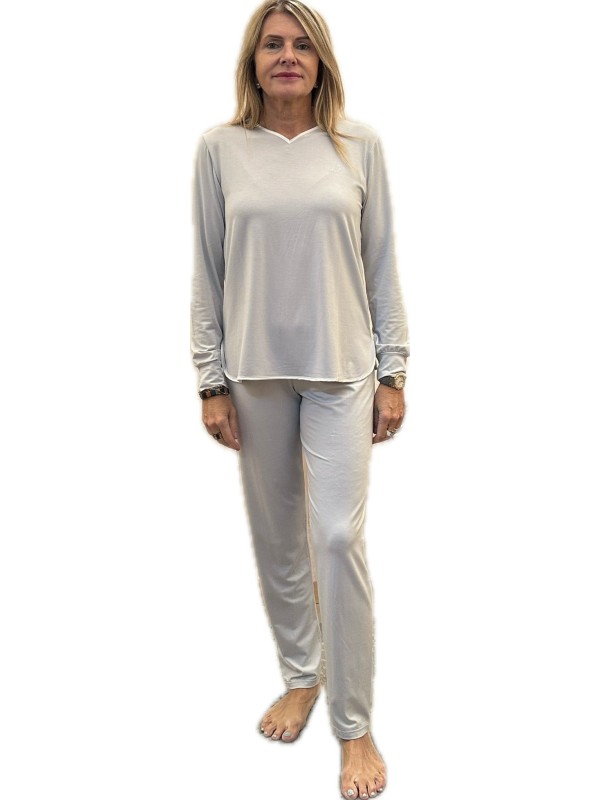 Andra Pigiama donna in bambù elasticizzato art. 9652