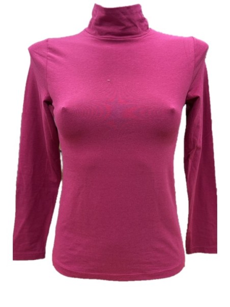 Emmebivi Lupetto donna in cotone caldo elasticizzato e modal art. 22965