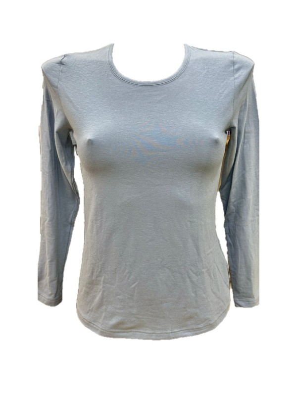 Emmebivi Maglia donna manica lunga cotone caldo elasticizzato e modal art. 22964