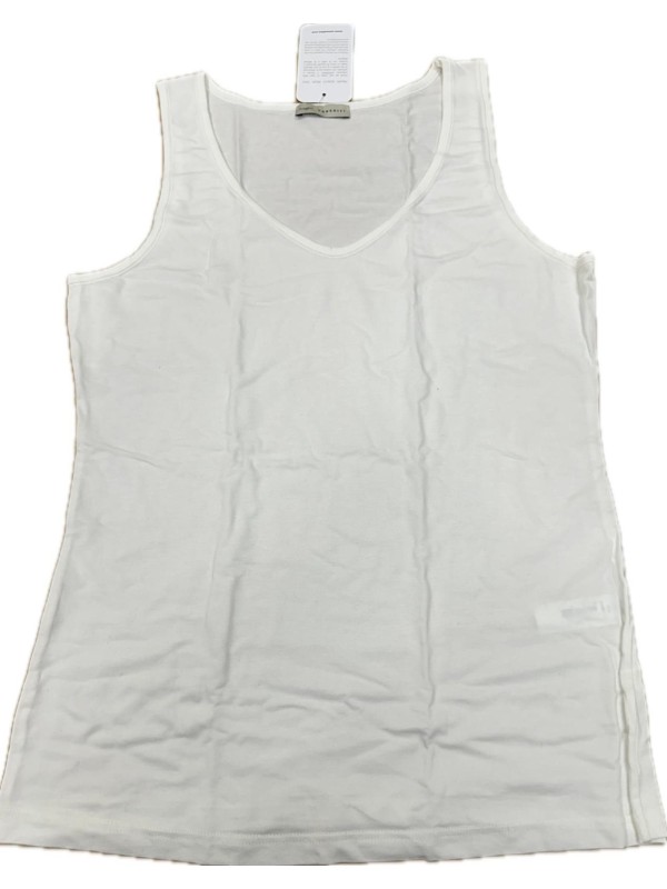 Emmebivi Canottiera donna spalla larga in cotone caldo elasticizzato e modal art. 22962