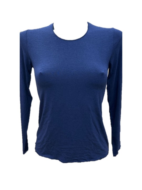 Emmebivi Maglia donna manica lunga modal cashmere art. 22972