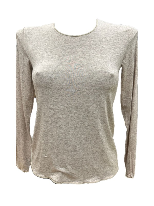 Emmebivi Maglia donna manica lunga modal cashmere art. 22972