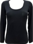 Magic Dream Maglia donna manica lunga in bambù elasticizzato art. Corallo