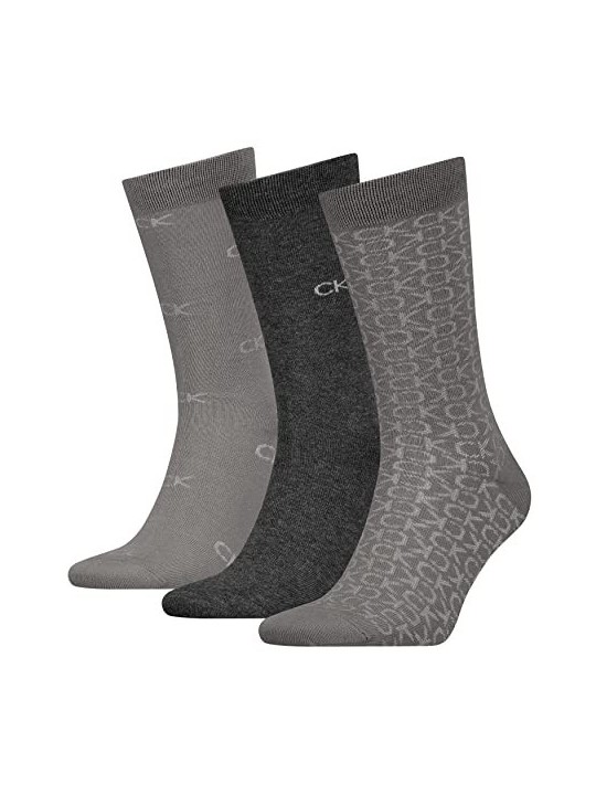 Calvin klain 3 paia calzini uomo mezza gamba in cotone caldo