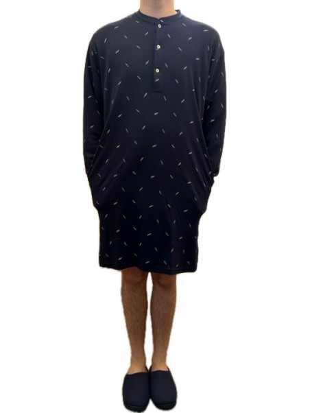 Bip Bip Camicia da notte da uomo in caldo cotone made in Italy art. 6884