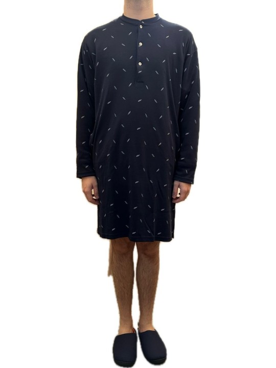 Bip Bip Camicia da notte da uomo in caldo cotone made in Italy art. 6884