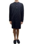 Bip Bip Camicia da notte da uomo in caldo cotone made in Italy art. 6884