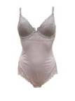 Lormar Body donna con coppe foderate e ferretto, pizzo elasticizzato art. 03412l