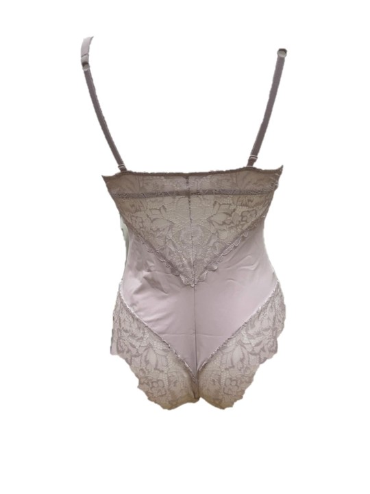 Lormar Body donna con coppe foderate e ferretto, pizzo elasticizzato art. 03412l