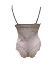 Lormar Body donna con coppe foderate e ferretto, pizzo elasticizzato art. 03412l