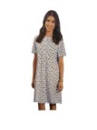 Linclalor Camicia da notte in puro cotone manica corta art. 175205