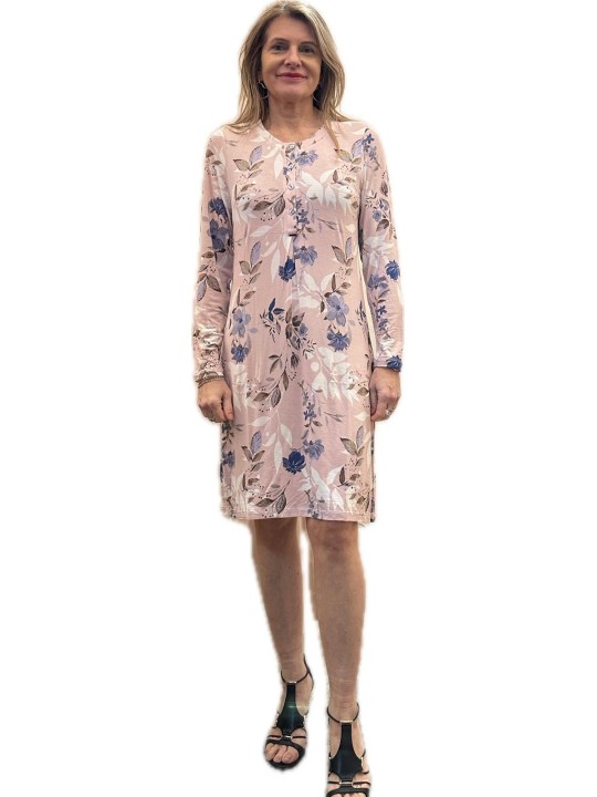 Lormar Camicia da notte in viscosa elasticizzata art. 632566