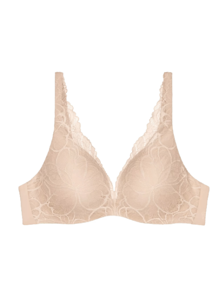Triumph Reggiseno foderato con ferretto morbido art. Body make-up Illusion Lace WP