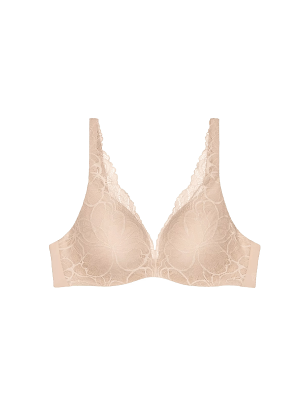 Triumph Reggiseno foderato con ferretto morbido art. Body make-up Illusion Lace WP