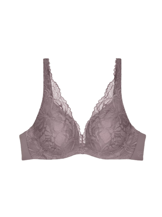 Triumph Reggiseno foderato con ferretto morbido art. Body make-up Illusion Lace WP