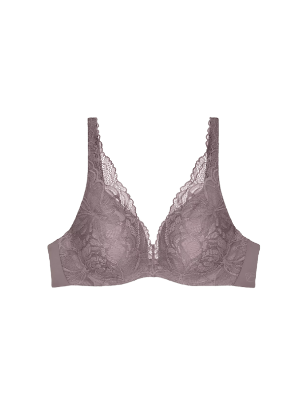 Triumph Reggiseno foderato con ferretto morbido art. Body make-up Illusion Lace WP