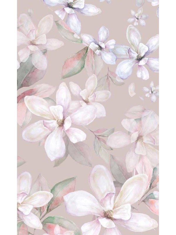 Tessitura Zambaiti Completo lenzuola matrimonilai misure maxi  in raso di puro cotone stampa digitale made in Italy art. flor